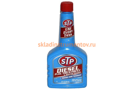 Добавка к дизельному топливу и очиститель инжекторов (на 60 л топлива) 236 мл STP 66242 (00008)