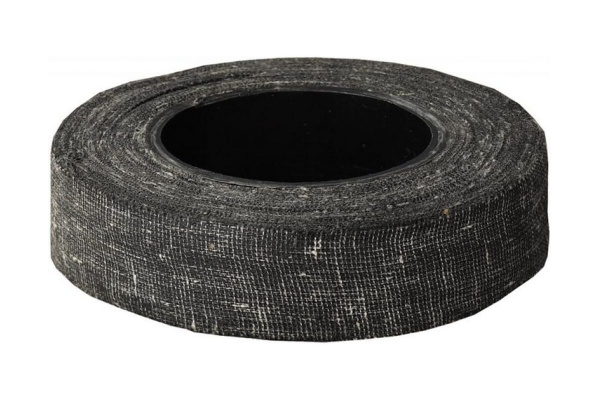 Черная изолента армированная х/б тканью, 250гр Зубр 1230-3