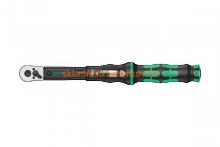 Динамометрический ключ с трещоткой WERA Click-Torque C 1 1/2, 10-50 Нм, L-360 мм WE-075620
