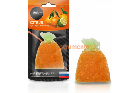 Подвесной ароматизатор Airline Мешочек с гранулами, цитрусовый сад AFME032