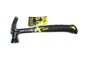 Молоток Stanley Fatmax Antivibe FMHT1-51278 570 г 20 oz с прямым гвоздодером 1-51-278