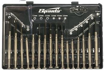 Набор отверток для точной механики 16шт SPARTA 11783