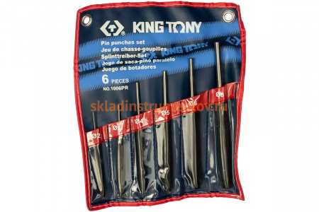 Набор выколоток KING TONY 6 предметов 1006PR