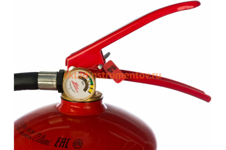 Порошковый огнетушитель с манометром ОП-4 з А;В;С;Е (старый ГОСТ ОП-5) СПЕЦ