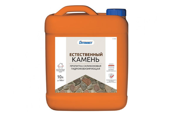 Силиконовая гидрофобизирующая пропитка Оптимист "Естественный камень" С405 10 л OPL019