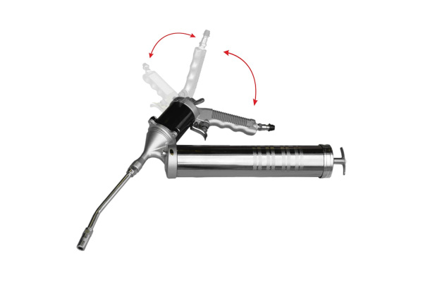 Пневматический шприц с поворотной головкой WIEDERKRAFT WDK-65158