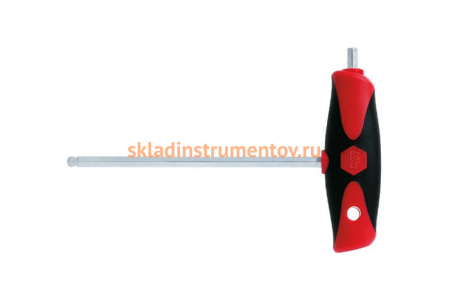 Шестигранная отвертка со сферической головкой SW4.0x150 Wiha ComfortGrip U540DS 28373