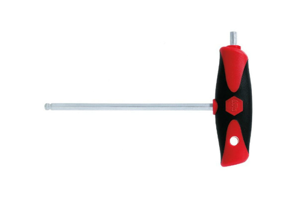 Шестигранная отвертка со сферической головкой SW4.0x150 Wiha ComfortGrip U540DS 28373