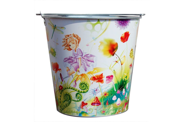 Оцинкованное ведро для непищевых продуктов на 5 литров Центроинструмент Волшебная страна 1040-5-4