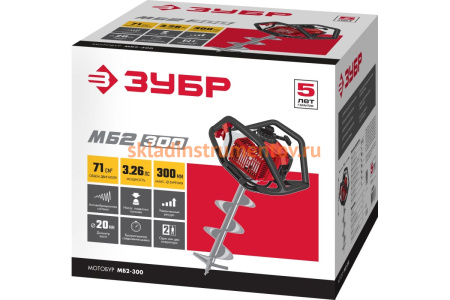 Мотобур Зубр МБ2-300