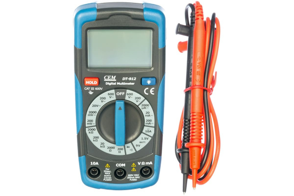 Тестер-мультиметр СЕМ DT-912 480960