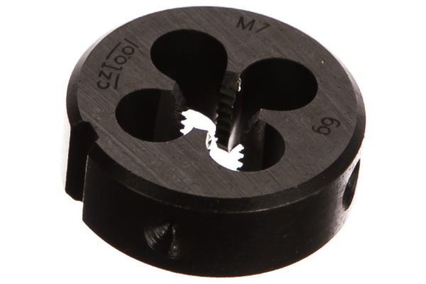 Плашка М 7 шаг 1,0 мм. D25 мм Bucovice Tools 210070