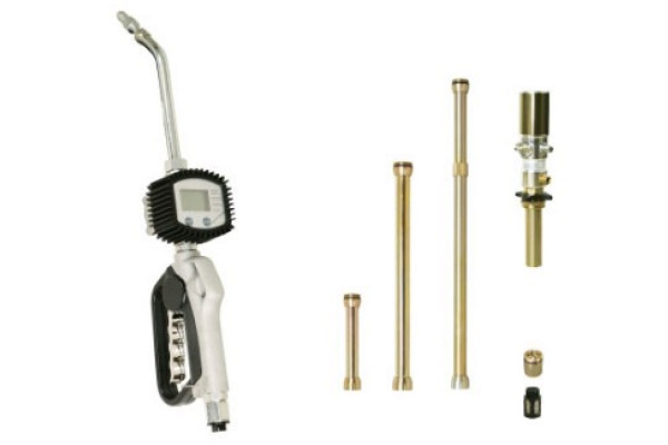 Комплект на бочку 60-220 л (насос 3:1, пистолет с электронным счетчиком и жестким наконечником) Lubeworks 1700212