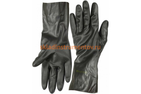 Неопреновые противокислотные индустриальные перчатки Kraftool NEOPREN р. XXL 11282-XXL_z01