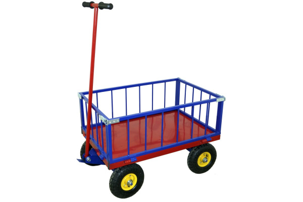 Тележка RUSKLAD ТПОБ 5 Т (700x1200x300) платформенная, с поворотной осью, с литыми колёсами d250мм Тележка RUSKLAD ТПОБ 5 Т (700x1200x300) платформенная, с поворотной осью, с литыми колёсами d250мм