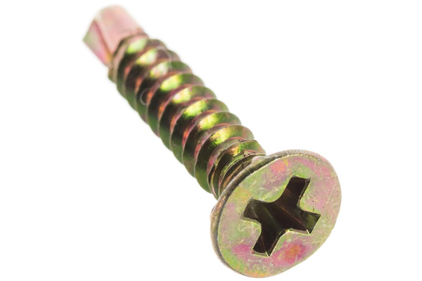 Саморезы со сверлом для оконного профиля 600 шт. (3,9х22 мм; PH2; ТФ1) ЗУБР 4-300231-39-022