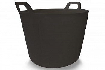 Корзина пластиковая черная №3 RUBI 40л 88773