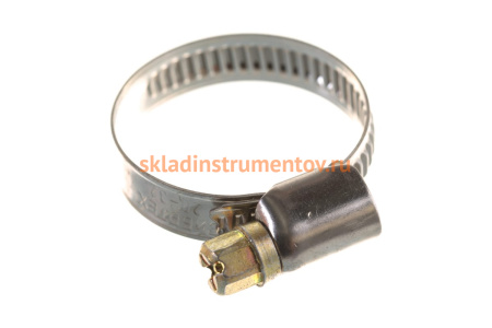 Хомут СИБРТЕХ нержавеющая сталь 20-32 мм 50шт ширина 9 мм 47580