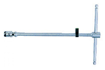 Торцевой ключ, 6-гранный, 9мм, L=450мм, кардан 1/4 FORCE 784209U