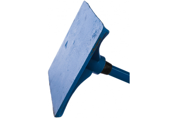 Утрамбовщик грунта Зубр ЭКСПЕРТ с фибергласовой рукояткой, усиленная чугунная рабочая часть, 25x25см, 1050мм 21851-25