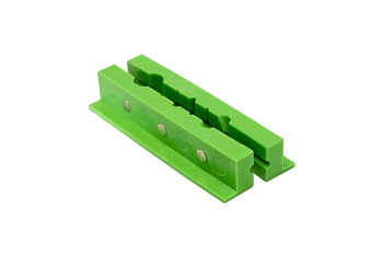 Губки магнитные с канавками (2 шт; 155х28х25 мм) для тисков КОБАЛЬТ 918-023