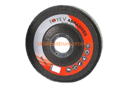 Круг нетканый прессованный TUW (115x22x13.5 мм; 5AM) Toyev 005025