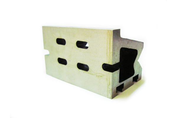 Уголок установочный с призмами 75х75х125мм VISPROM 0020