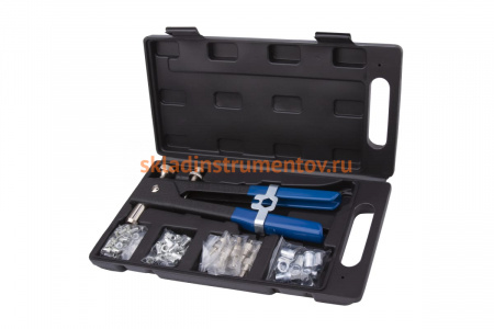 Заклепочник для резьбовых заклепок в кейсе AV Steel AV-921135