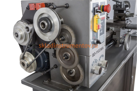 Токарный станок по металлу с фрезерной головой JET BD-11GDMA 50000915MCD