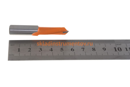 Сверло HW (8x27x57.5 мм; Z 2+2; S 10x27 мм; LH) для присадочного станка CMT 310.080.12