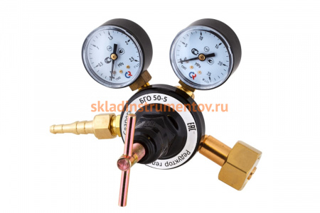 Редуктор гелиевый БГО 50-5 R M62/820 Сварог 94453