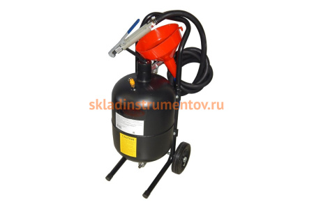 Пескоструйный аппарат, передвижной, напорного типа бак 19л, 170-566л/мин, 4-8,5атм ROCKFORCE RF-SB5