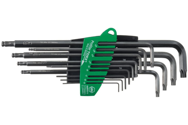 Набор ключей со сферической головкой 13шт Wiha TORX ProStar 366 SZ13 33751