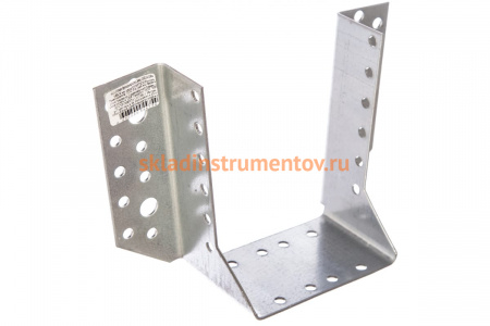 Раскрытая опора бруса СИБРТЕХ, 2 мм OBR R-100х140х76 мм, цинк, 46533