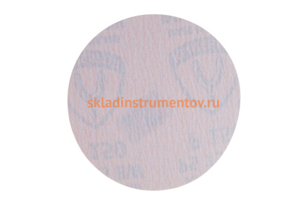 Круг шлифовальный на липучке для обработки красок, лаков и шпаклевок (125 мм; Р150) KLINGSPOR 302074