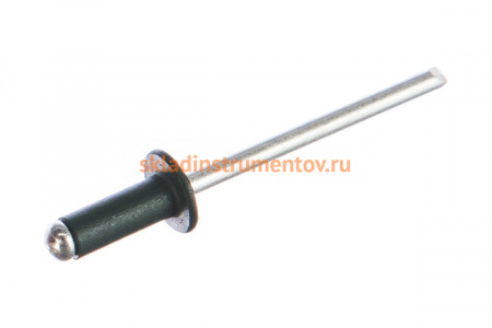 Заклепки RAL 6005 (4.0х10 мм; темно-зеленый) 50 шт. MATRIX 40684