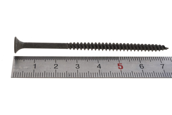 Фосфатированный саморез с мелкой резьбой по дереву/металлу Зубр PH2, 4,2x76 мм 20 шт 300016-42-076