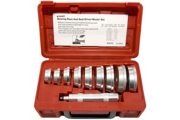 Набор оправок для запрессовки подшипников 10шт FORCE 66603