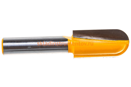 Фреза пазовая галтельная (12.7x25 мм; R6.35; хвостовик 8 мм) Энкор 10507