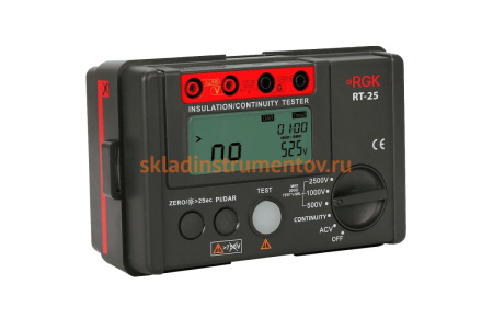 Мегаомметр RGK RT-25 776523