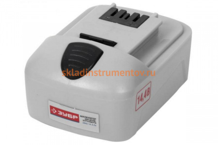 Батарея аккумуляторная (1.5 А*ч; 14.4 В; Li-Ion) для шуруповертов Зубр ЗАКБ-14.4-Ли