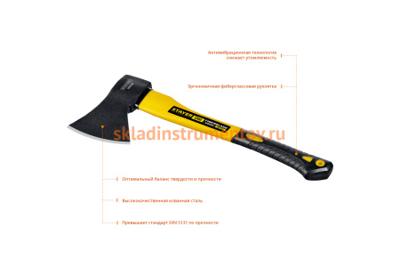 Топор Stayer FIBERGLASS 1200 410 мм /общий вес 1350 г/ 2062-12_z01