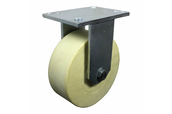 Колесо SUPER нейлоновое неповоротное 200 мм MFK-TORG 8080F-NY