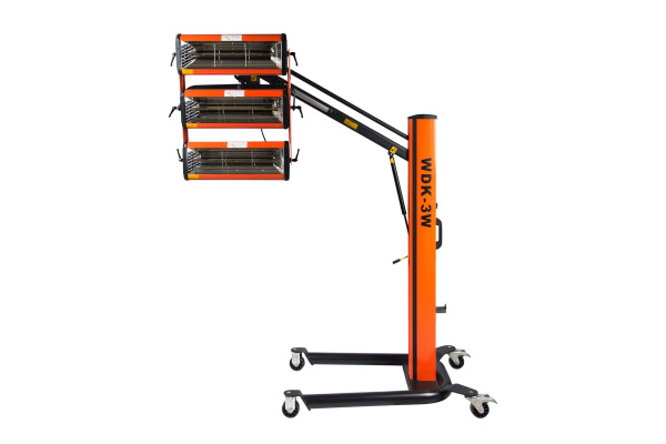 Трехкассетная сушка мобильная ИК WIEDERKRAFT WDK-3W