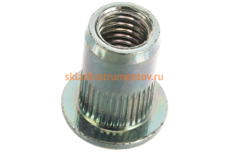 Заклепка с внутренней резьбой Bralo М8 СТ-ЦБН с насечкой 250 шт 0371108011