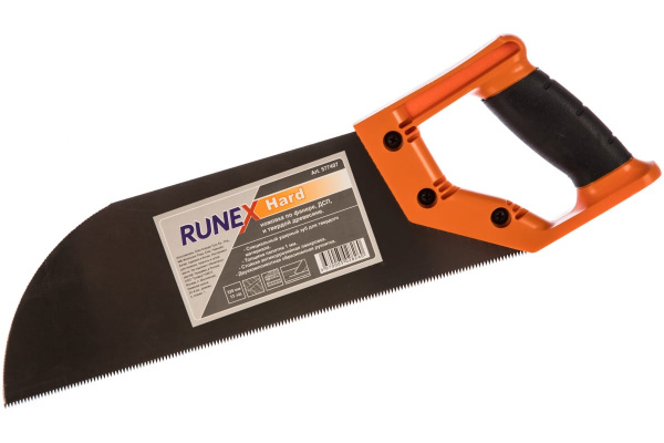 Ножовка по фанере и ДСП Runex Hard 320мм ударный зуб 13 577407