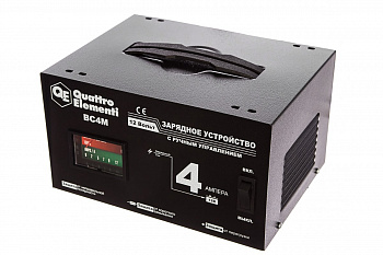 Зарядное устройство QUATTRO ELEMENTI BC4M 770-063