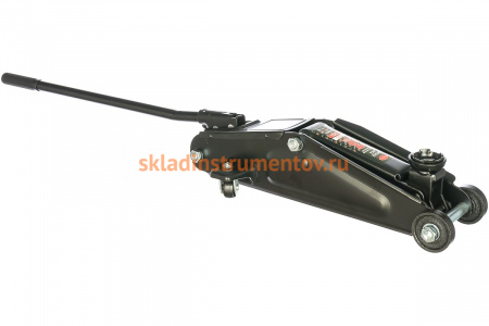 Гидравлический подкатной домкрат с узкой базой ROCKFORCE 3т выс.подъема 135-380мм RF-T830013