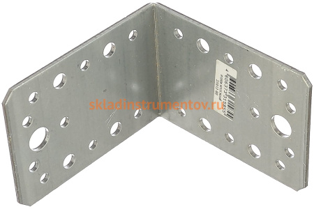 Крепежный уголок ЗУБР УК-2.5 65х90х90 х 2.5мм 31012-90