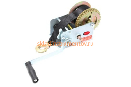 Ручная барабанная двухскоростная лебедка ROCKFORCE 900кг RF-TRT1201S